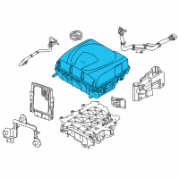 OEM Nissan Leaf Box Assembly-Power Converter Diagram - 292C0-3NF7D