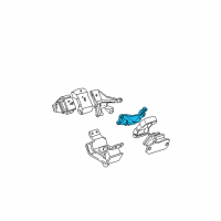 OEM 2006 Toyota Tundra Mount Bracket Diagram - 12315-31062