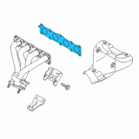 OEM Hyundai Sonata Gasket-Exhaust Manifold Diagram - 28521-2G700