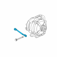 OEM 2019 Dodge Challenger STRUT-ALTERNATOR Bracket Diagram - 4593946AC