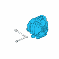 OEM Chrysler 300 ALTERNATO-Engine Diagram - 4801866AC