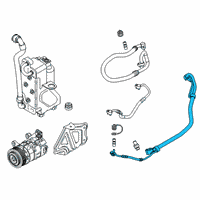 OEM 2020 BMW X5 REFRIGERANT LINE, DUAL LINE Diagram - 64-53-9-496-581