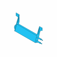 OEM Ford Power Steering Cooler Diagram - 7C3Z-3D746-B