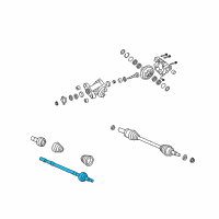 OEM 2008 Pontiac G8 Outer Joint Diagram - 92189149