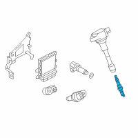 OEM Infiniti Q60 Spark Plug Diagram - 22401-5CA1D