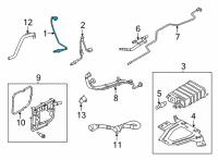 OEM 2022 Ford Bronco SENSOR - HEGO Diagram - MB3Z-9F472-D