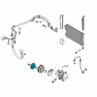 OEM Kia Sportage Disc & Hub Assembly-A/C Diagram - 976442S000