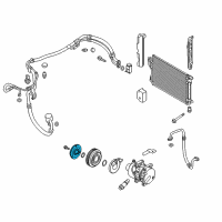 OEM Kia Disc & Hub Assembly-A/C Diagram - 976442S000