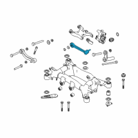 OEM 2010 BMW M6 Guiding Suspension Link W Mounting, Left Diagram - 33-32-2-283-771