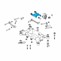 OEM 2010 BMW 550i Left Swing Part Diagram - 33-32-6-754-557