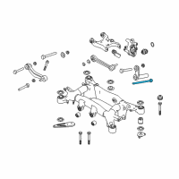 OEM BMW 650i Hex Bolt Diagram - 33-30-6-760-598