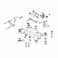 OEM BMW M5 Stopper, Front Diagram - 33-31-6-765-404