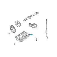 OEM Hyundai Genesis Coupe Gasket-Oil Pan Diagram - 45228-4C000