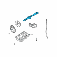 OEM 2008 Kia Sorento Propeller Shaft Assembly Diagram - 491003E951