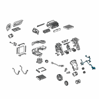 OEM 2013 Buick Regal Harness Asm-A/C Module Wiring Diagram - 13263305