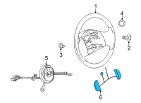 OEM 2014 Ford E-250 Cruise Switch Diagram - AC2Z-9C888-AA