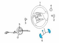 OEM 2017 Ford E-350 Super Duty Cruise Switch Diagram - AC2Z-9C888-AA