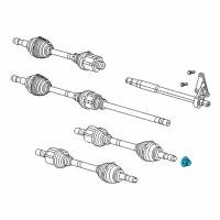 OEM 2017 Ram ProMaster 1500 Nut Diagram - 6510636AA