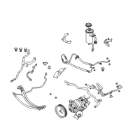 OEM BMW 525i Gasket Ring Diagram - 32-41-1-093-596