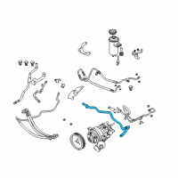 OEM 2004 BMW 645Ci Suction Hose Diagram - 32-41-6-763-559