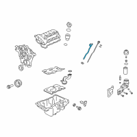 OEM Pontiac Guide Tube Diagram - 92066570