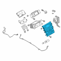 OEM 2017 Ford Fusion Climate Control Module Diagram - HS7Z18842CL