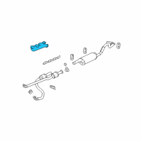 OEM 2017 GMC Savana 3500 Exhaust Manifold Diagram - 12686303