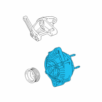 OEM 2000 Toyota 4Runner Alternator Diagram - 27060-75160-84