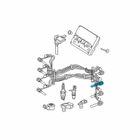 OEM 2005 Dodge Magnum Ignition Diagram - 4606886AA