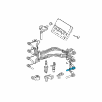 OEM Jeep Grand Cherokee CABLE/IGNITION-Ignition Diagram - 4606883AA