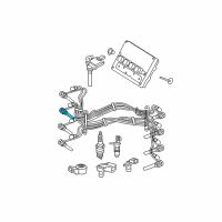 OEM 2005 Dodge Magnum CABLE/IGNITION-Ignition Diagram - 4606893AA