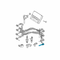 OEM 2005 Jeep Grand Cherokee CABLE/IGNITION-Ignition Diagram - 4606891AA