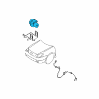 OEM 2004 Nissan Altima Abs Pump Assembly Diagram - 47660-ZB100