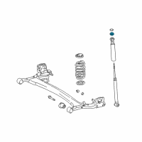 OEM 2005 Scion xA Bushing Diagram - 48755-52070