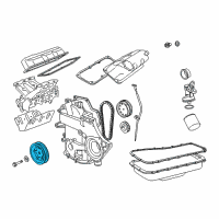 OEM Chrysler DAMPER-CRANKSHAFT Diagram - 4648941AA