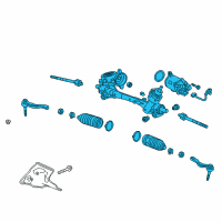 OEM 2017 Buick LaCrosse Gear Assembly Diagram - 84187575