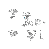 OEM 2009 Dodge Charger TENSIONER-TENSIONER Diagram - 4892350AA