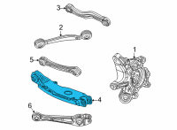 OEM Jeep Grand Wagoneer SUSPENSION Diagram - 68400711AD