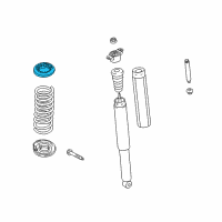 OEM Ford Escape Upper Insulator Diagram - CV6Z-5586-G