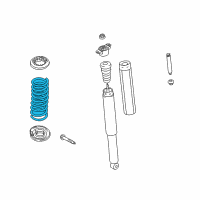 OEM 2014 Ford Escape Coil Spring Diagram - CV6Z-5560-E