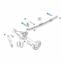 OEM 2001 Dodge Ram 1500 Screw-TRUSS Head Diagram - 6505599AA