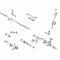 OEM 2004 Toyota Sequoia Pressure Line Diagram - 44419-0C010