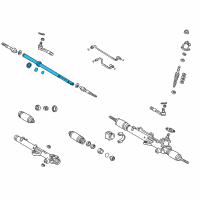 OEM Toyota Tundra Rack Diagram - 44204-0C011