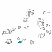 OEM Ford E-250 Econoline Motor Assembly Diagram - XC2Z-19805-BA