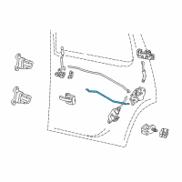 OEM Ford Explorer Rod Diagram - F1TZ-7826408-A