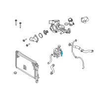 OEM 2010 Ford Escape Overflow Hose Diagram - YL8Z-8B081-AC