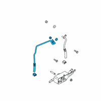 OEM Ford Bronco Sport Feed Line Diagram - JX6Z-7R081-G