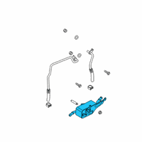 OEM 2020 Ford Edge Oil Cooler Diagram - J1GZ-7869-B