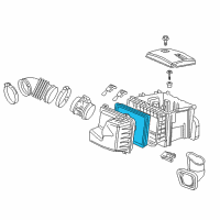 OEM Saturn Relay Filter Diagram - 10354942