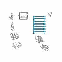 OEM Dodge Ram 1500 Cable Pkg-Ignition Diagram - 5166556AA